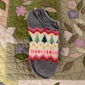 NWOT - 10 pairs Assorted Christmas No-Show Socks